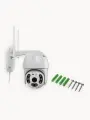 Камера видеонаблюдения WIFI уличная беспроводная поворотная 2mp V380