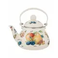 Чайник эмалированный Фрукты, 1,3л.