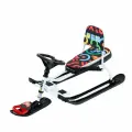Снегокат Nika Тимка спорт 4-1 со спинкой и ремнем безопасности, 4-1 графичный