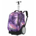 Школьный ранец Weishengda Via Delta, ткань Оксфорд, 18, звездно-фиолетовый