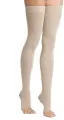 Центр компресс Чулки компрессионные с открытым мыском и силиконом, I класс компрессии, размер 2, кремовые (1 пара)