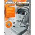 Умная швабра с отжимом и ведром Mendes, швабра для мытья полов, ведро с отжимом и шваброй + 2 насадки.