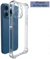 Чехол прозрачный противоударный с защитой камеры для iPhone 14 Pro Max