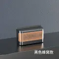 Вентилятор автомобильный, на солнечной батарее, ABS, 5Вт, черный