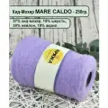 Пряжа Кид-Мохер MARE CALDO 37% кид-мохер, 15% шерсть, 30%/18%, 100гр./1300мет. цв. 918 сиреневый (вес 250гр.)