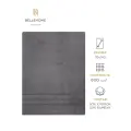 Полотенце BELLEHOME Антрацит, банное, 70x140см, хлопок/бамбук