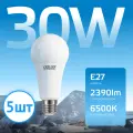 Лампочка светодиодная Gauss Elementary 30В 2390lm 6500K эквивалент 250В E27 73239 (комплект из 5шт.)