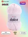 Пряжа YarnArt Dolce Нежно-розовый (750) 2 мотка 100 г/120 м (100% микрополиэстер) ярнарт дольче
