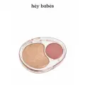 Двойные мягкие румяна с муссовой текстурой fwee Mellow Dual Blush RS02 Humming Talk