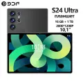 BDF, планшет S24 Ultra,16ГБ,1024ГБ, Металлический корпус, Android 13, IPS/2000*1200/WiFi+SIM/10.1/Экран для защиты глаз