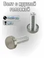 Декоративный болт с резьбой М10, 19х25 мм, 30 шт