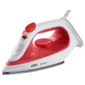 Утюг Braun TexStyle1 SI1019RD, мощность 2000Вт, цвет красно-белый (1864833)