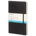 Блокнот Moleskine Classic Pocket 90x140, 96 листов 393761MM713 черный 1 шт. линейка