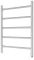 Полотенцесушитель электрический с выключателем TERMLUX H600-5ES (Лесенка, 600х500х110, 5-перекладин, 48 Вт, Правый тэн)