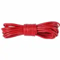 Шнур кожаный 2 мм красный 50 м