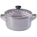 Кокотница 10 см Лиловый металлик, Le Creuset, 61901107630034, Керамика
