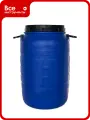 Бочка Тара. ру полиэтилен 80 л круглая, с винтовой крышкой, без вкладыша, с ручками цвет синий 35777
