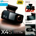 Видеорегистратор 4K UltraHD автомобильный Blackview X4S LITE, без GPS, 2 камеры, подключение в прикуриватель, WiFi+64гб