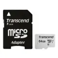 Карта памяти 64Gb - Transcend 300S MicroSDHC Class 10 UHS-I TS64GUSD300S-A (Оригинальная!)