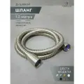 Шланг для душа металлический, гибкий, длина 120 см / 1,2 м, никель