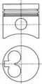 NURAL 87-109507-00 Поршень в компл. audi/vw/volvo dsl * ()