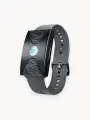 Умный браслет HEALBE GoBe U, с трекером калорий и качества сна, цвет серый, HLB40GR