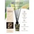 Ароматизатор для дома Tobacco & Vanilla Aromateria, 100 мл. / диффузор ароматический Табак и ваниль Ароматерия, 100 мл. /Аромадиффузор с палочками
