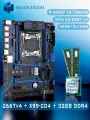 Комплект материнская плата Huananzhi X99-CD4 + Xeon 2667 V4 + 32GB DDR4 ECC 2x16GB