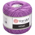 Пряжа для вязания YarnArt Violet 6309 сиреневый 2 шт 50 гр/282 м 100% мерсеризованный хлопок