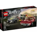 Конструктор LEGO Speed Champions Chevrolet Corvette C8. R Race and 1968 Chevrolet Corvette 76903, 512 деталей, от 8 лет