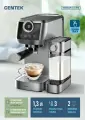 Кофеварка рожковая CENTEK CT-1170, 3в1 сенсорный LED дисплей
