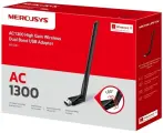 Mercusys MA30H AC1300 Двухдиапазонный Wi-Fi USB-адаптер высокого усиления