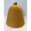 Колпак для бани 100% шерсть песочный