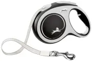 Поводок-рулетка Flexi New Coмfort tape L, 5 м, 60 кг, серый
