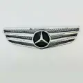 Решётка Mercedes C-class w204 2 полосы полностью хром