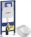 Комплект подвесной унитаз Jacob Delafon Odeon Rive Gauche EDR102-00 + E24889-00 + система инсталляции Geberit 111.300.00.5