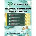 Кофе в капсулах Starbucks Blonde Roast Decaf, без кофеина, для кофемашин Nespresso, 40 капсул, 4 упаковки