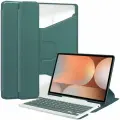 Чехол для Samsung Galaxy Tab S8-S10 Ultra 14.6 с клавиатурой темно-зеленый
