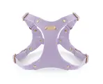 Шлейка Loudik для собак маленьких и средних пород, размер M, цвет лавандовый