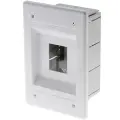 Бокс 68004 белый встраиваемый на 4 модуля с клеммником без дверцы IP30 Рувинил (13 шт. в наборе)