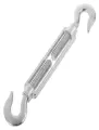 Талреп DIN 1480 М5 крюк-крюк оцинкованный | код DIN1480-М5-HH | Крепдил ( упак.20шт.)