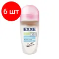 Комплект 6 штук, Дезодорант женский EXXE Fresh SPA Невидимый антиперспирант( ролик), 50 мл