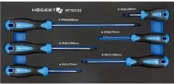 Набор отверток HOEGERT TECHNIK PH 6 шт, ложемент EVA HT7G133