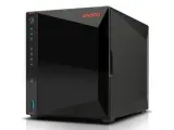 Нас сервер AS5304T 4-Bay NAS/Media player/Intel Celeron J4105 1.5GHz, up to 2.5 GHz(Quad-Core), 4GB SO-DIMM DDR4, noHDD(HDD, SSD),/2x2,5GbE(LAN)/3xUSB3.2, HDMI/4ip camera license