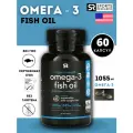 Sports Research Omega-3 Fish Oil (Рыбий жир с омега-3 тройная сила) 1250 мг 60 капсул