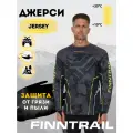 Джерси FINNTRAIL JERSEY мотоджерси, CamoShadowBlack Размер L