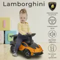 Каталка-толокар пушкар Sweet Baby Lamborghini Orange 660 с багажником
