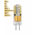 (10 шт.) Светодиодная лампочка Feron G4 12V 3W(240lm) 4000K 4K прозрачная 38x11, LB-422 25532 Нейтральный белый. Цоколь G4