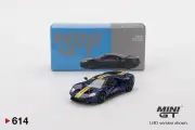 Машинка MINI GT 1/64 Ford GT Sunoco Blue LHD Diecast Scale Model Car