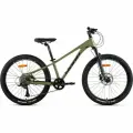 Велосипед горный HORH BULLET 24 (2024) Khaki, подростковый для мальчиков, алюминий, размер рамы 12, рост 130-145 см